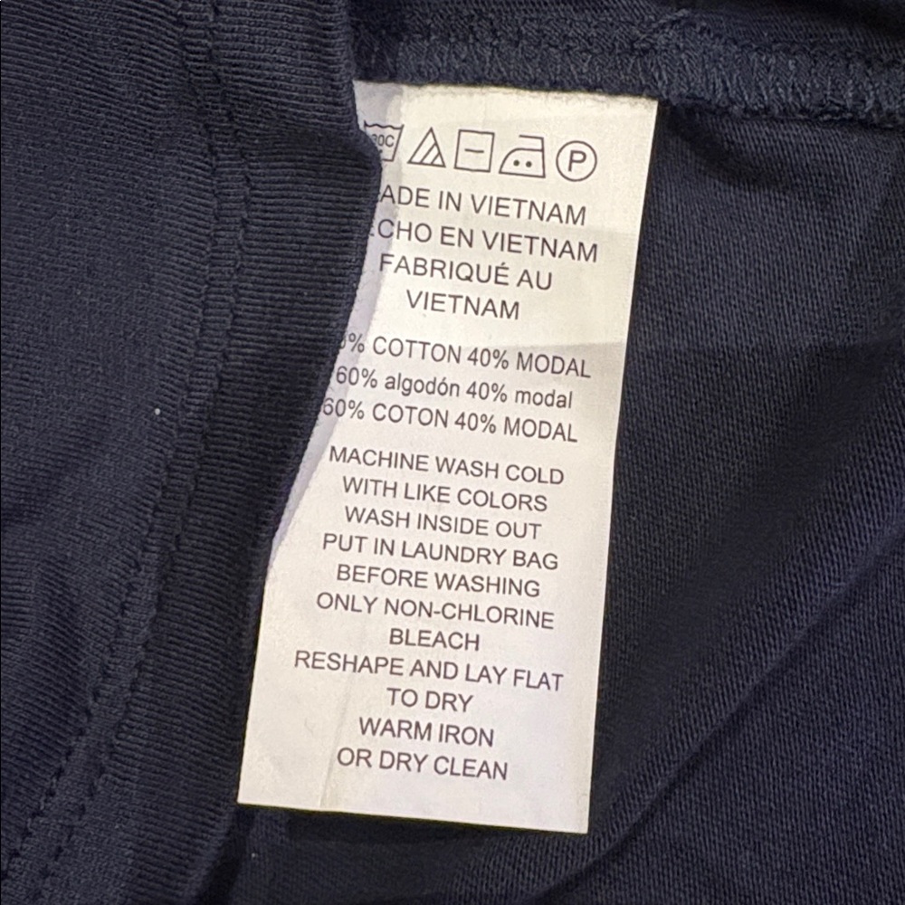 Michael Kors Midnight Blue Ruffle Sleeve Top - Picture 4 of 6